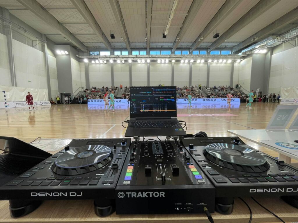 Oprawa muzyczna (DJ) dla drużyny Constract Olsztyn